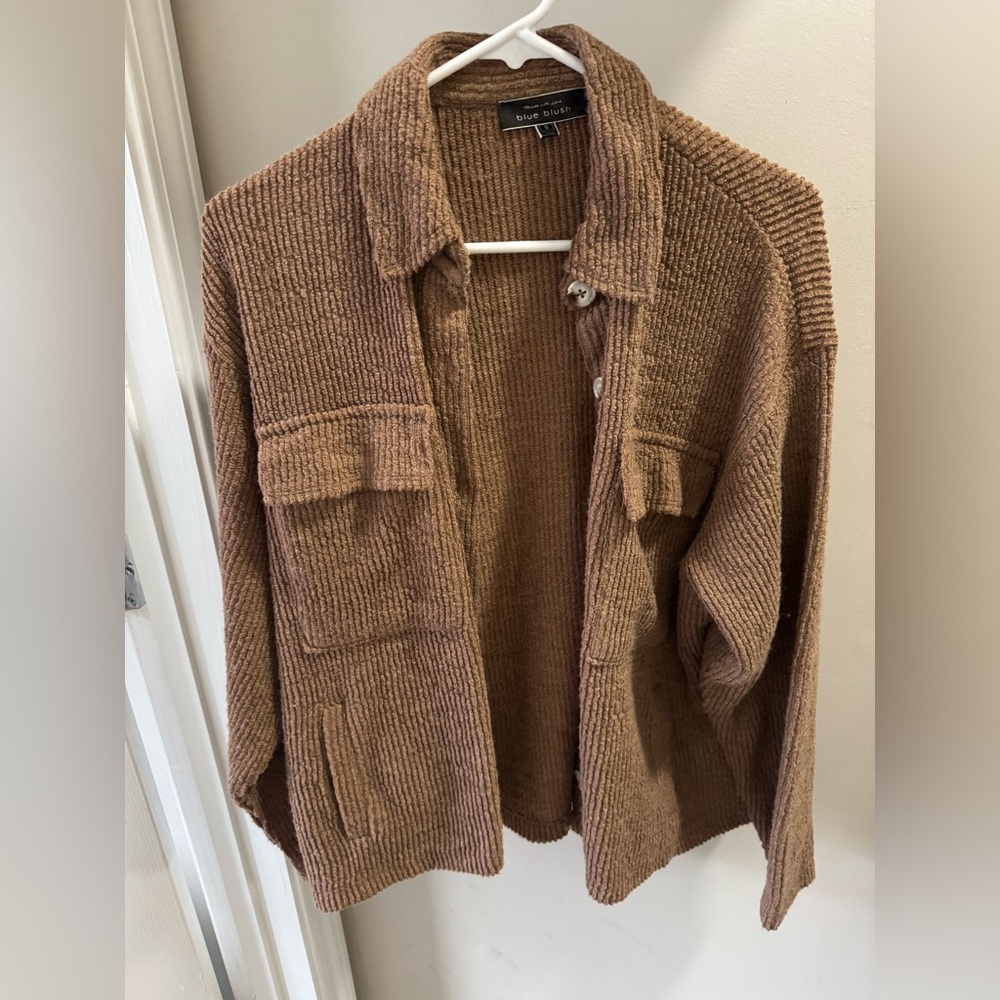 Like new! Rust/Copper top/jacket from blue blush